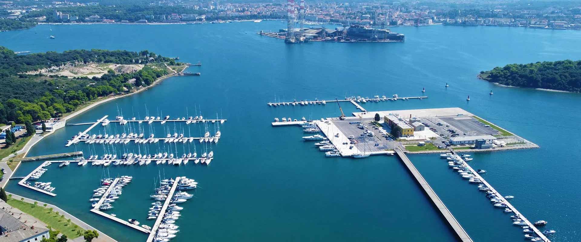 Marina Polesana in Pula Croatia