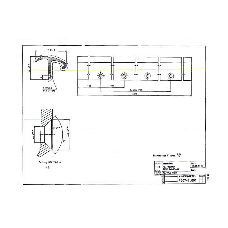 Lajsna Bavaria zaobljena 6m, do 2013